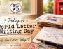 today is world letter writing day 1 sep 2026
