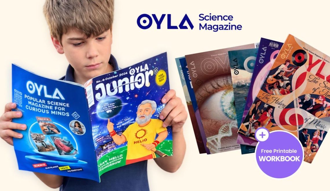 Looking for a Screen-Free Activity for Kids? Discover OYLA Science Magazine